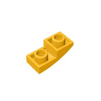 Gobricks GDS-795 Slope, Curved 2 x 1 Inverted | Compatible Building Block for DIY Projects