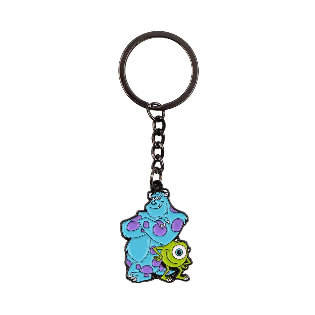 Vintage Motorcycle Keychain | Cartoon Metal Keyring for Backpack