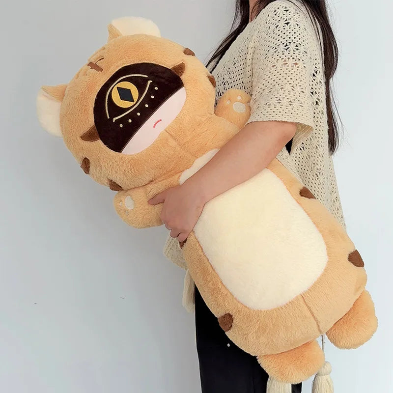 Long Cosplay Animal Plush Pillow – Giant Soft Character-Inspired Stuffed Toy