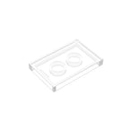 Gobricks GDS-1039 Tile 2 x 3 | Compatible Building Brick for Creative DIY Projects