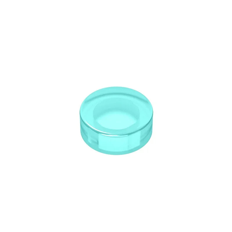Gobricks GDS-612 Flat Tile 1x1 Round | Compatible Building Block