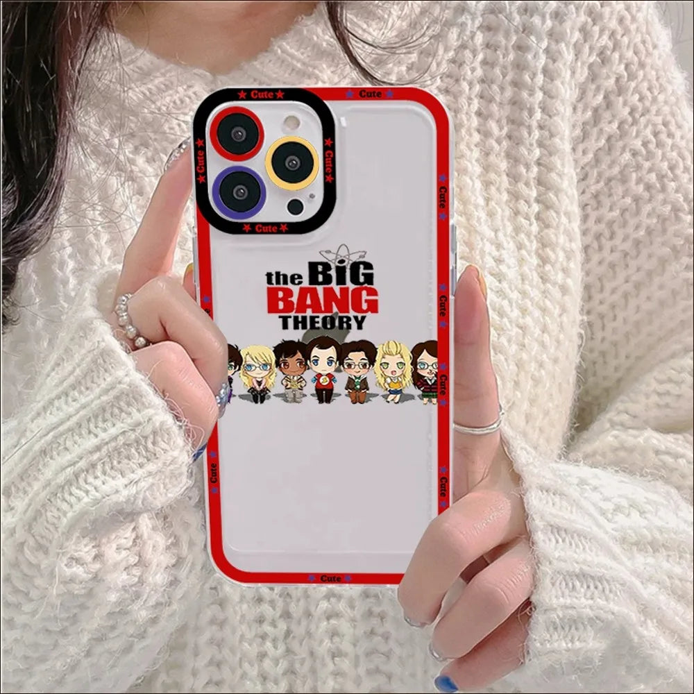 Bazinga The Big Bang Theory tv show Phone Case For iPhone 11 12 13 14 Mini Pro Max XR X XS TPU Case For 8 7 6 Plus SE 2020