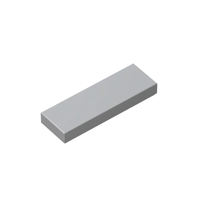 Gobricks GDS-562 Tile 1 x 3 Building Blocks | Compatible with Lego 63864