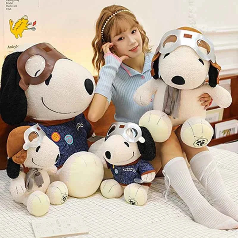 Cute Beagle Dog Plush Toy – Soft Cartoon Puppy Pillow