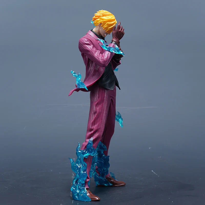 Sanji Vinsmoke Anime Figurine, One Piece Action Figure PVC Statue 24 CM