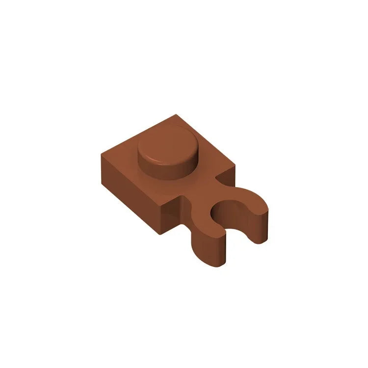 Gobrick GDS-814 PLATE 1X1 W. HOLDER | Building Block for DIY Creations