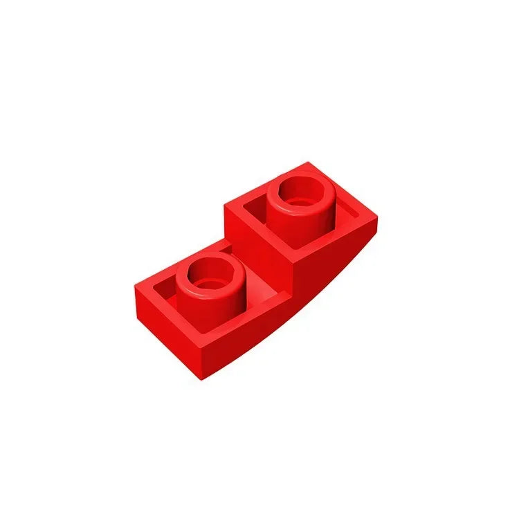 Gobricks GDS-795 Slope, Curved 2 x 1 Inverted | Compatible Building Block for DIY Projects