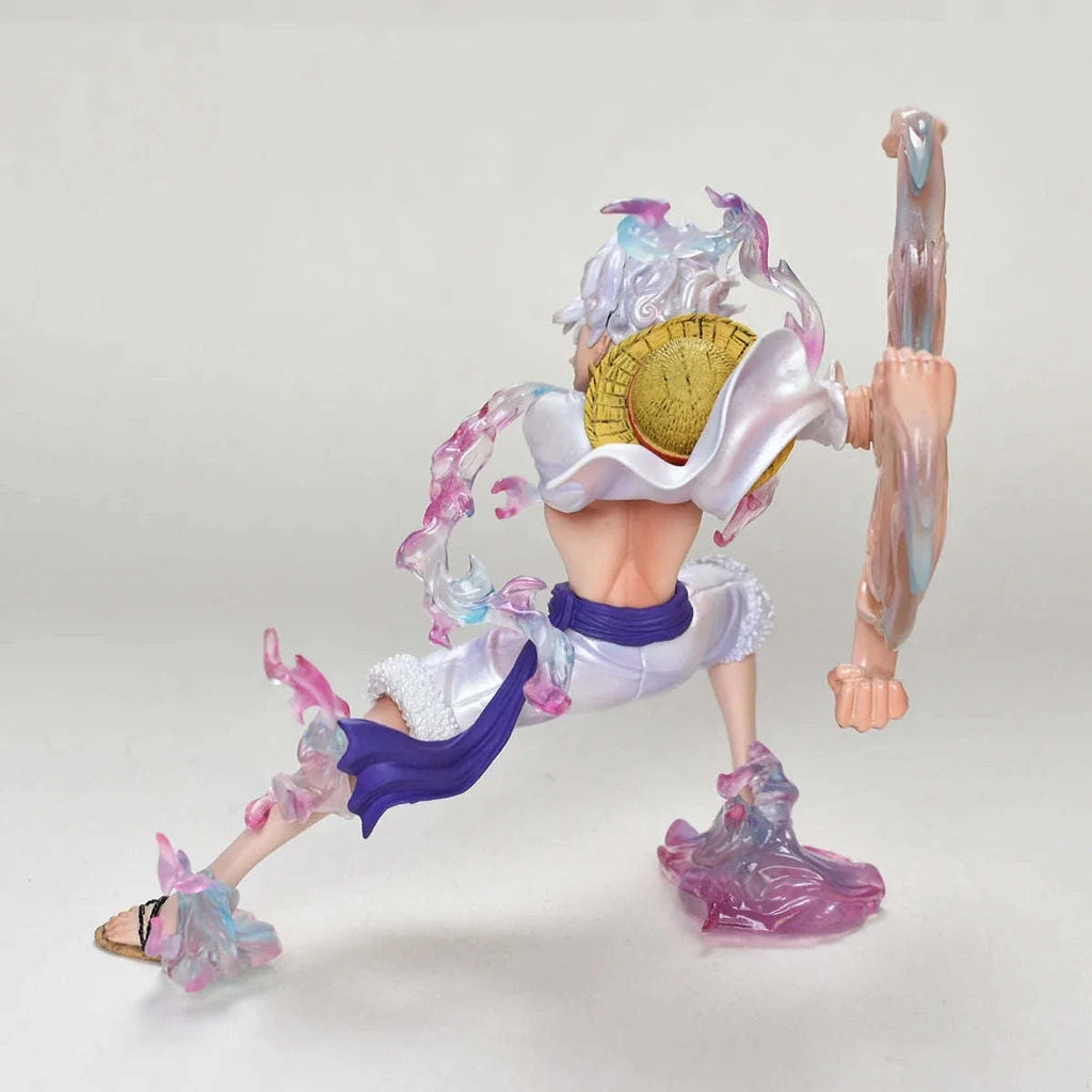 Monkey D. Luffy Anime Figure Gear 5, One Piece Action Figurine PVC Collection 19 CM