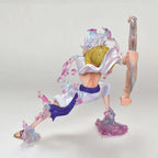 Monkey D. Luffy Anime Figure Gear 5, One Piece Action Figurine PVC Collection 19 CM
