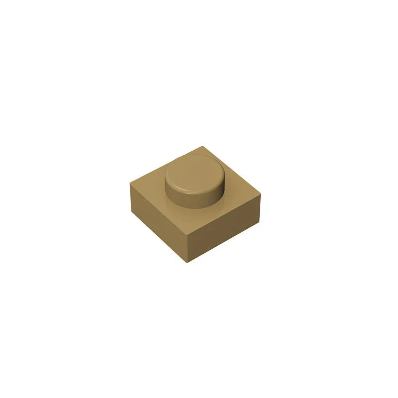 Gobricks GDS-501 Plate 1 x 1 | Compatible Building Blocks for DIY