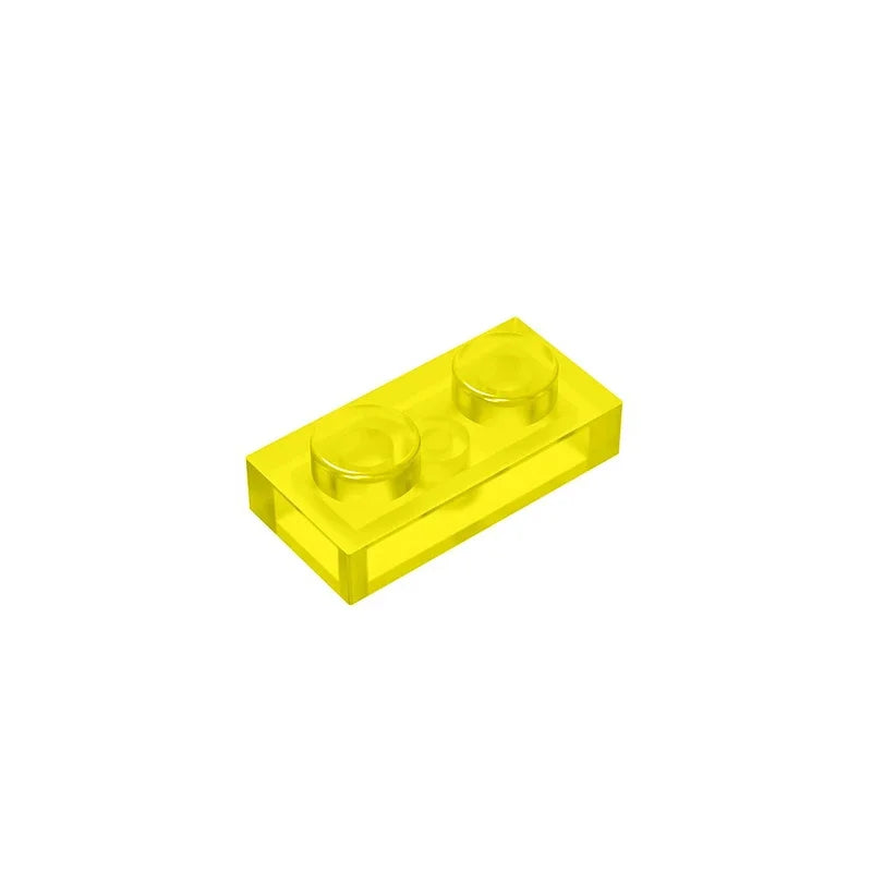 Gobricks GDS-502 Plate 1 x 2 Compatible Building Blocks | 6225 Pieces for DIY Creations