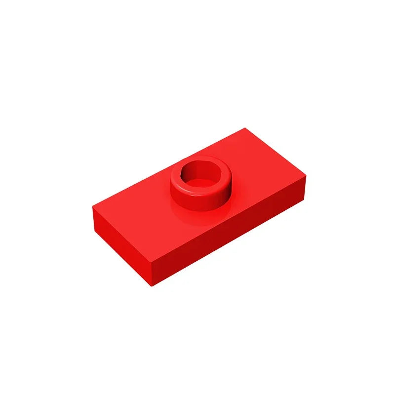 Gobricks PLATE 1X2 W. 1 KNOB | Modified Building Block Compatible with Lego 15573