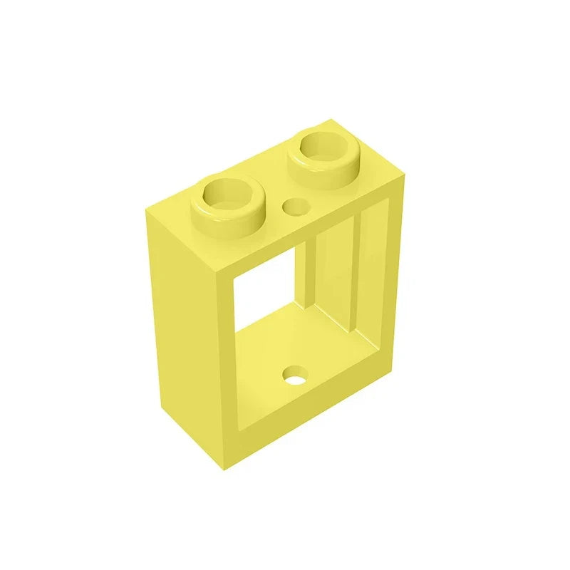 Gobricks GDS-783 Frame 1x2x2 Window | Compatible Building Block for DIY Projects