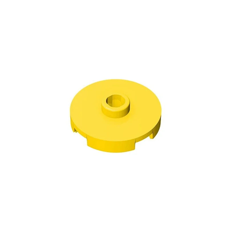 Gobricks GDS-1041 Tile Round 2x2 with Open Stud | Compatible Building Block for DIY Educational Kits