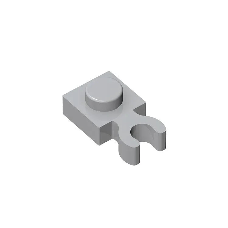 Gobrick GDS-814 PLATE 1X1 W. HOLDER | Building Block for DIY Creations
