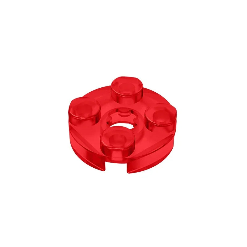 Gobricks GDS-609 PLATE 2X2 ROUND | Compatible Building Blocks for DIY Educational Models