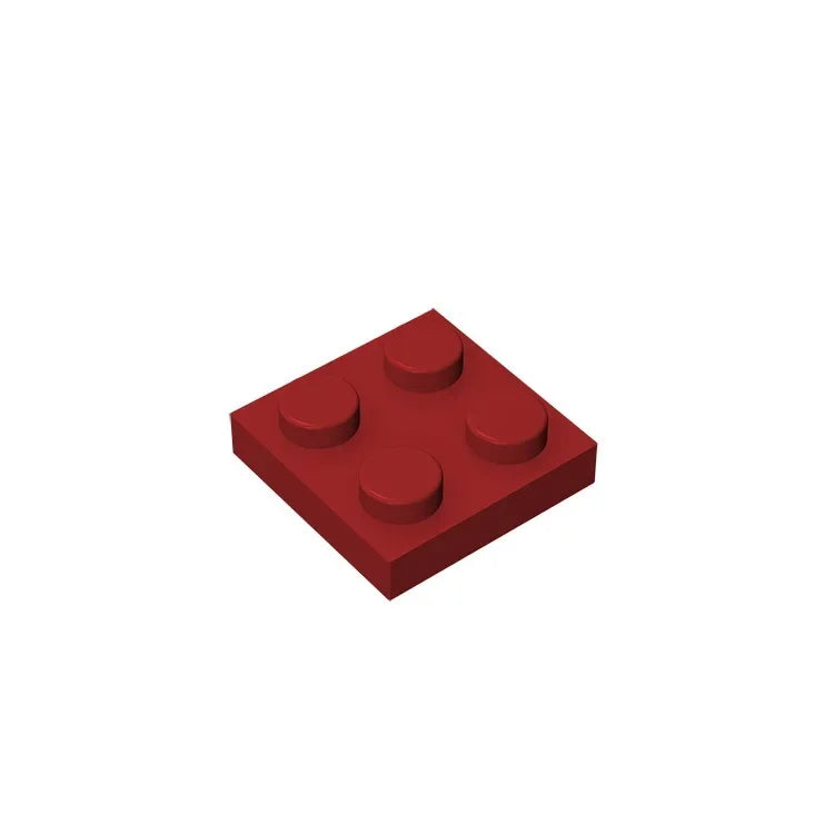 Gobricks Plate 2 x 2 Building Block | Compatible with Lego 3022