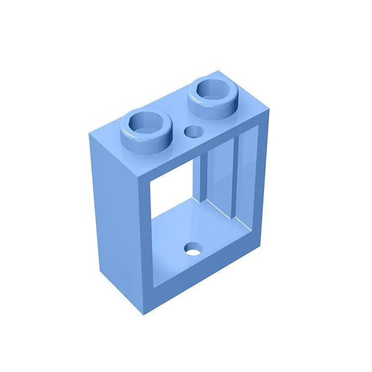 Gobricks GDS-783 Frame 1x2x2 Window | Compatible Building Block for DIY Projects