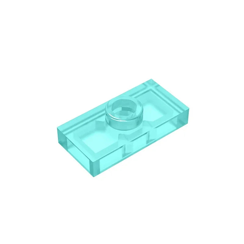 Gobricks PLATE 1X2 W. 1 KNOB | Modified Building Block Compatible with Lego 15573