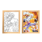 One Piece Photo Frame Night Light Luffy Zoro Christmas Gift