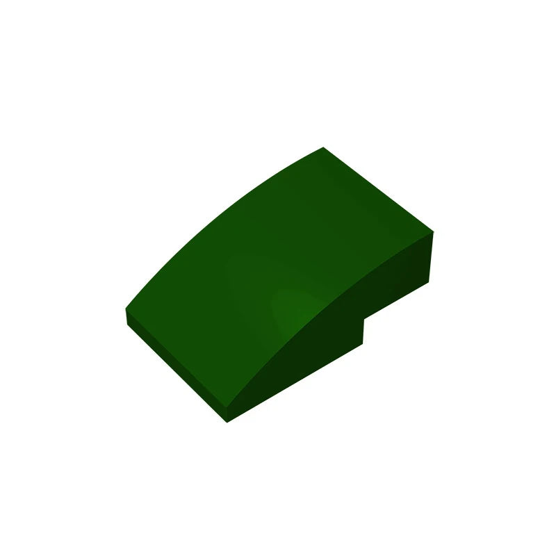 Gobricks GDS-1123 Slope, Curved 3 x 2 Building Block | Compatible with Lego 24309