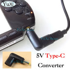 5V Type-C to DC Power Adapter for PSP 1000 2000 3000 | USB C Charging Convert Plug