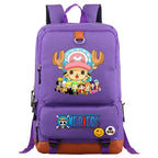 One Piece Luffy Printed Unisex Backpack School Travel Bag