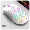 RAIKU G701 Wired 6 Keys Mouse Colorful Lighting Gaming and Office For Microsoft Windows and Apple IOS System