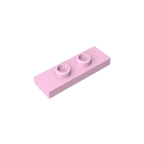 Gobricks GDS-1504 Plate, Modified 1 x 3 with 2 Studs (Double Jumper) | Compatible Building Block Piece