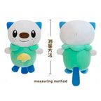 Kawaii Blue Otter Anime Plush Toy – Soft Stuffed Cartoon Animal Doll & Pillow (35–80cm)