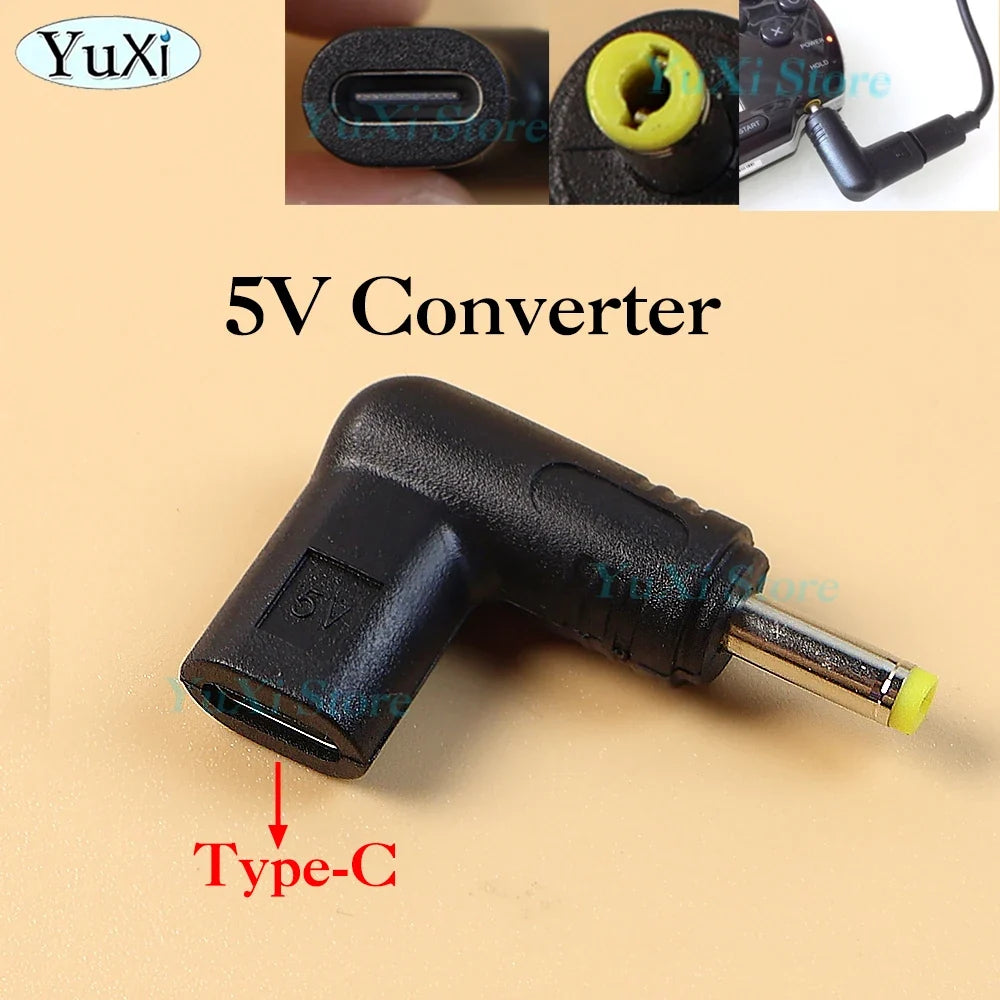 USB Charging Cable for PSP 1000 2000 3000 | Type-C Convert Adapter and Data Transfer