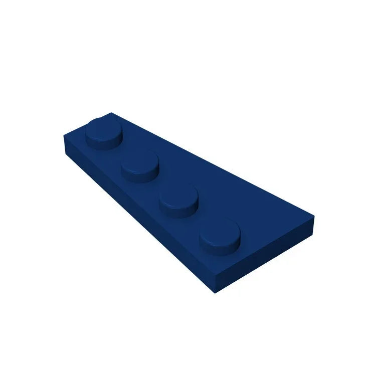 Gobricks GDS-549 Wedge Plate 4 x 2 Right | Building Block for Compatible DIY Sets
