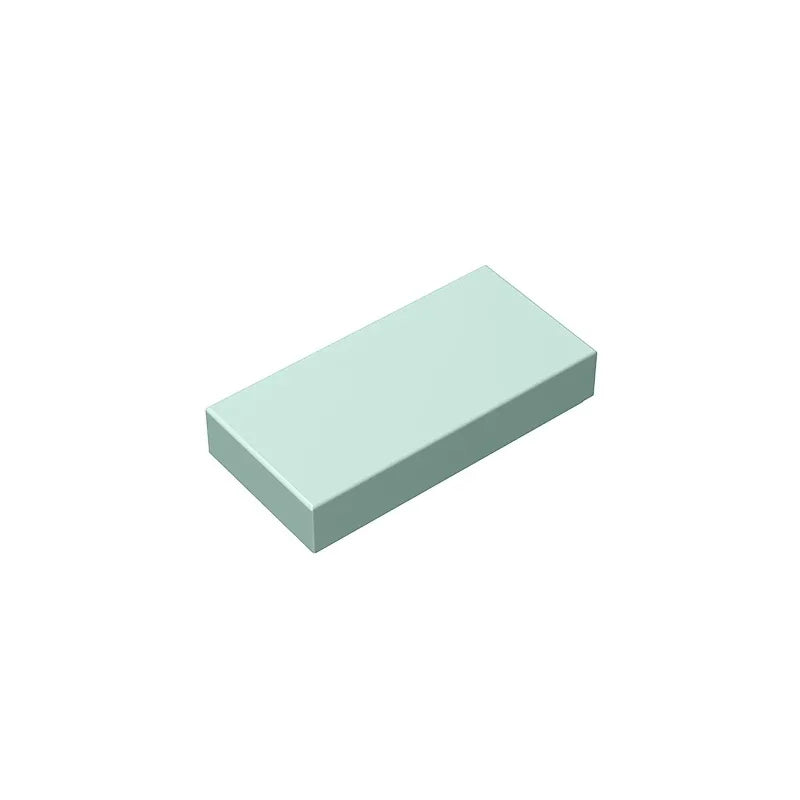 Gobricks GDS-566 Tile 1 x 2 with Groove | Compatible Building Block