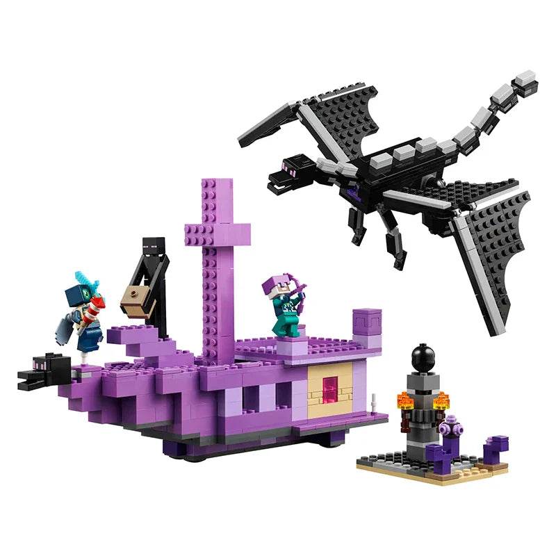LEGO 21264 Minecraft Der Enderdrache und das Endschiff Toy - LEGO21264