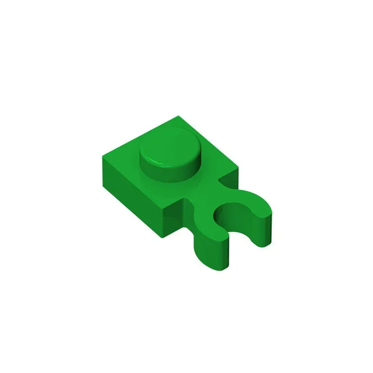 Gobrick GDS-814 PLATE 1X1 W. HOLDER | Building Block for DIY Creations