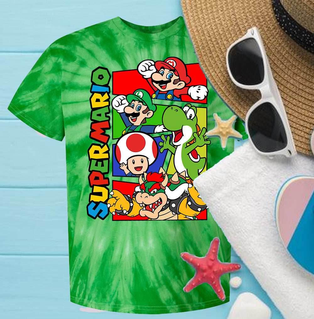 Game Characters Graphic Tee - S