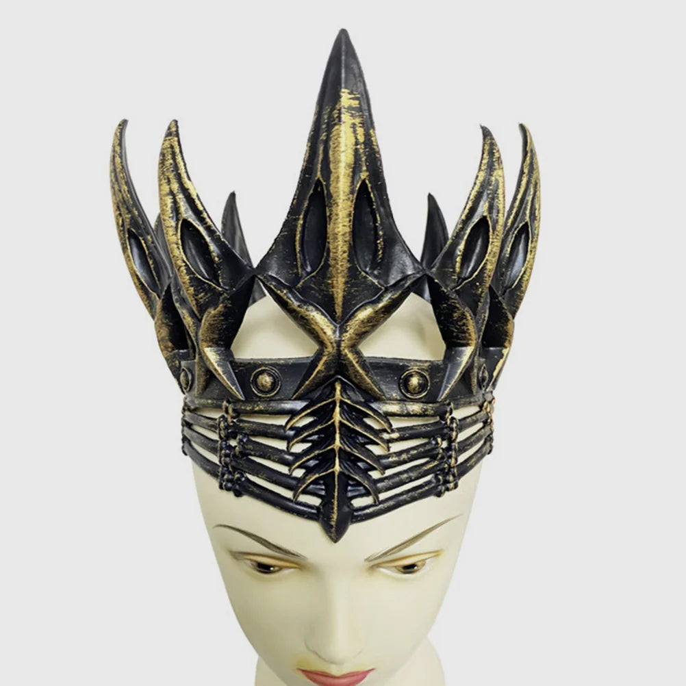 Gothic Party Retro Crow Crowns for Women and Men: , Queen, King, Party Retro Crow Crown, Witch Hair, Headpiece, Headwear,