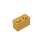 Educational Assemblage Gobricks Brick 1 x 2 without Bottom Tube | Compatible with Lego 3004 3065 35743
