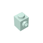 Gobricks GDS-635 BRICK 1X1 W. 1 KNOB | Single Side Bump Building Block Compatible with Lego 87087