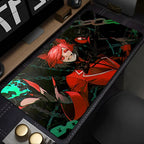 Hazbin Hotel Mouse pad rubber anti-slip computer accessories keyboard pad large desk pad coaster PC carpet Anime Mousepad XL XXL