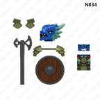 Dragon Knight Building Blocks Mini Figures | Compatible Building Brick Toys Set