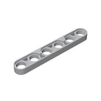 Gobricks GDS-694 Technical Liftarm Thin 1 x 6 | Compatible Building Block Piece