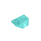 Gobricks GDS-597 Slope, Inverted 45 2x1 | Compatible Building Block for DIY