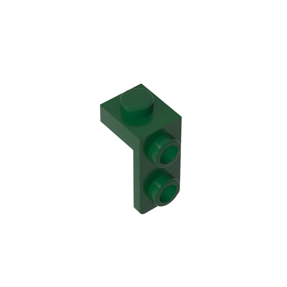 Gobricks Bracket 1 x 1 - 1 x 2 | Compatible Building Block
