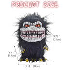 Critter Plush Doll Ornament – Cute Halloween Stuffed Animal Decor