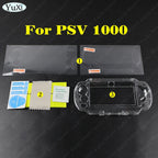 Clear Crystal Protective Case for PS Vita 1000 | Transparent Hard Shell with PET Film