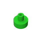 Gobricks Tile Round 1x1 with Bar and Pin Holder | Compatible Building Block