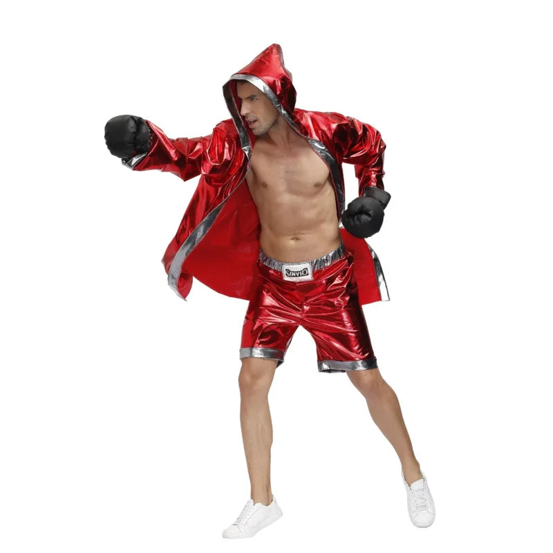 Boxing Attire Men and Women Competition Appearance Attire Combat Muay Thai Sanda Boxing Combat Robes and Capes Cosplay Costumes