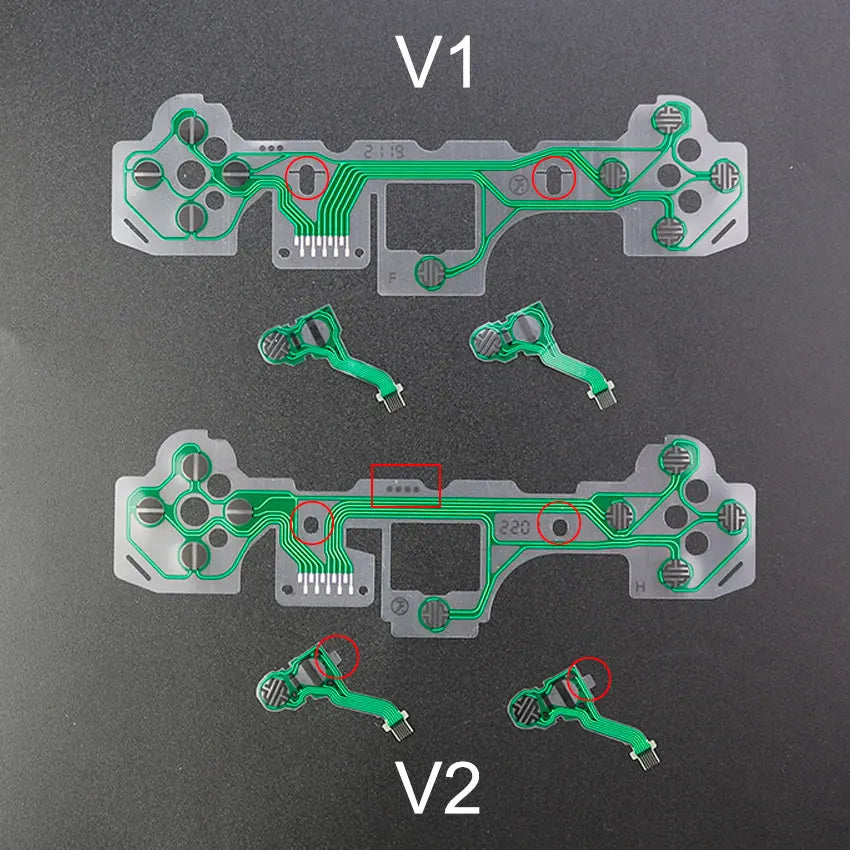 PS5 Controller Conductive Film Replacement | Repair Flex Cable for V1 V2 V3