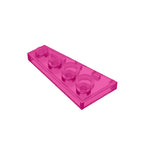 Gobricks GDS-549 Wedge Plate 4 x 2 Right | Building Block for Compatible DIY Sets